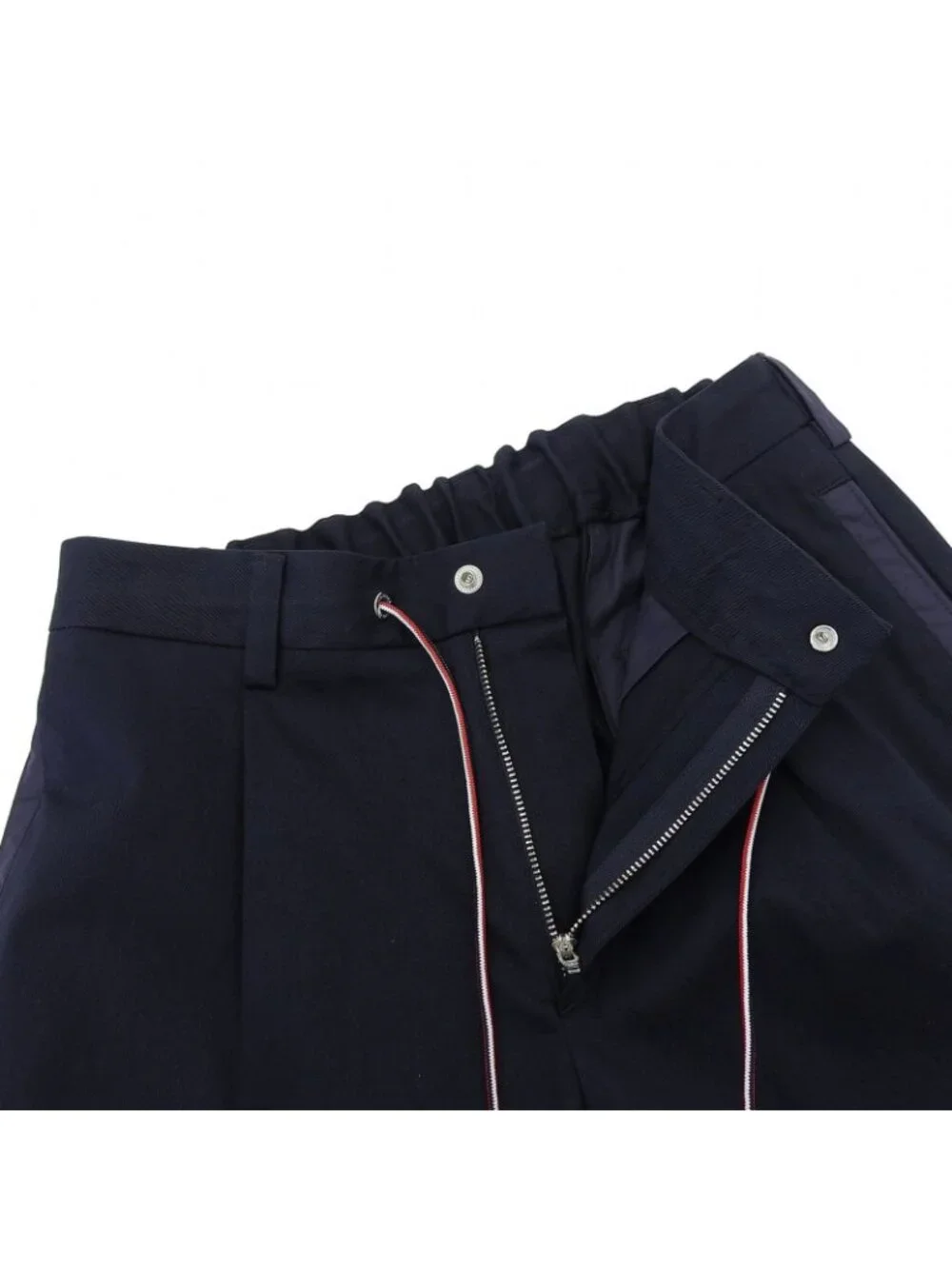 Moncler Pantalone Sportivo Tricolor Jogger Pants Navy 44